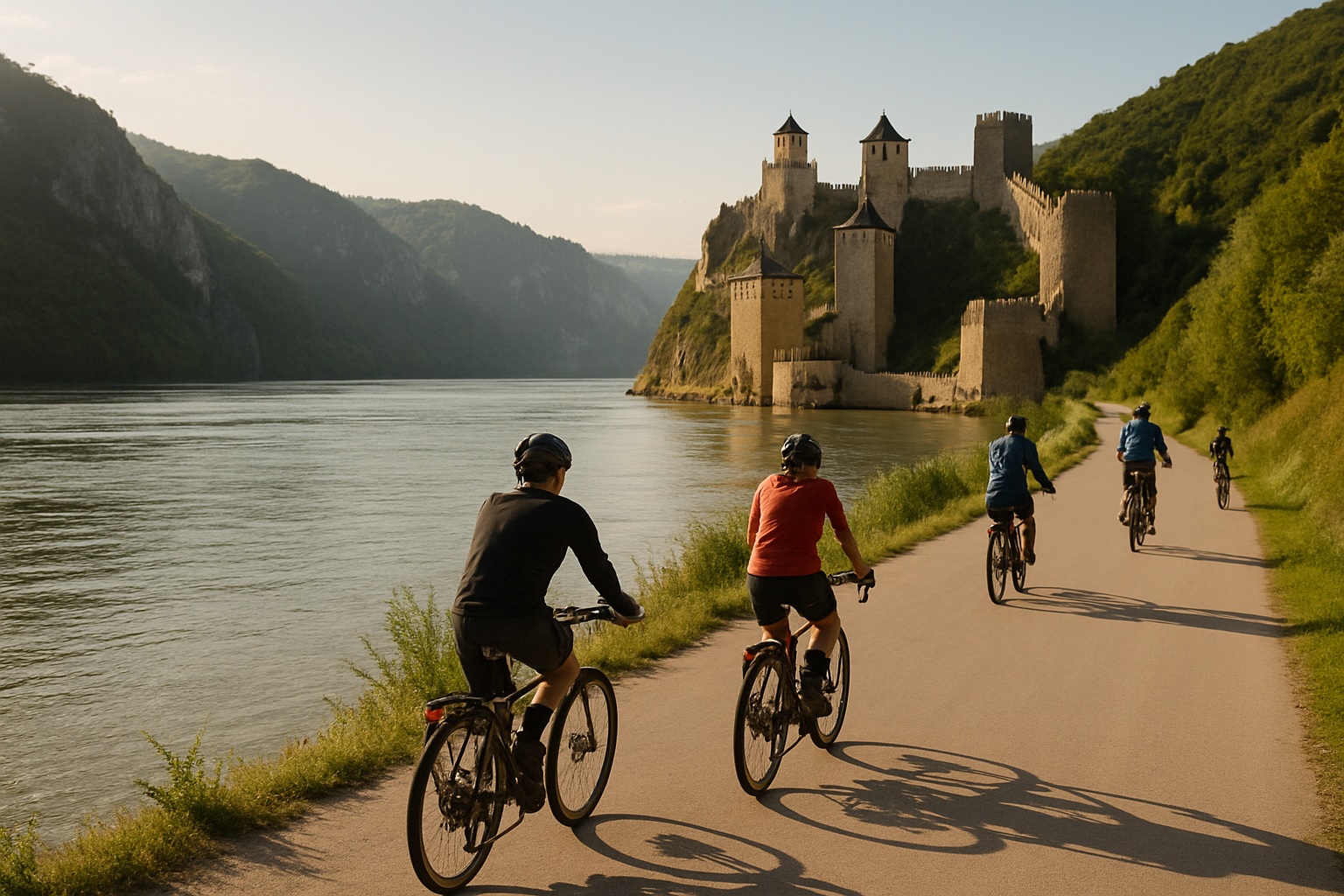Donau-Radweg & Radfahren