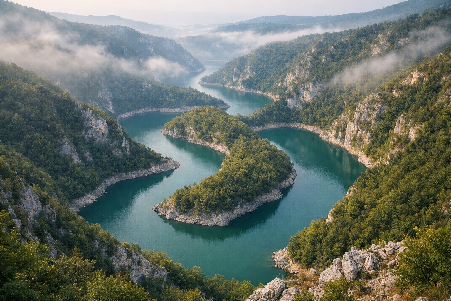 Ovčar-Kablar-Schlucht
